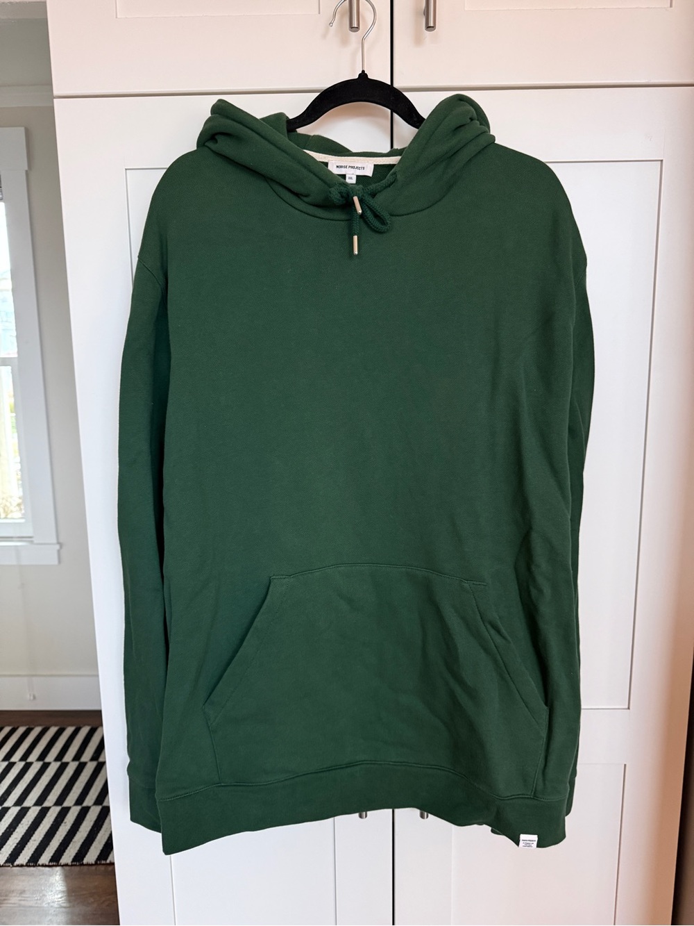 Norse Projects Racing Green Crewneck Hoodie